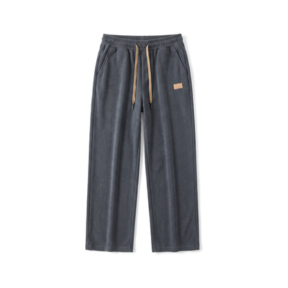 Sondrio Straight Trousers - Dark Grey