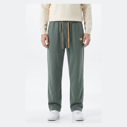 Sondrio Straight Trousers - onmodel
