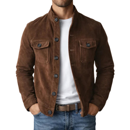Spello Suede Trucker Jacket - photo 1