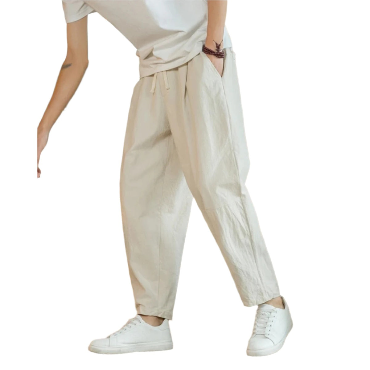 Sperlonga Cotton Trousers - Beige