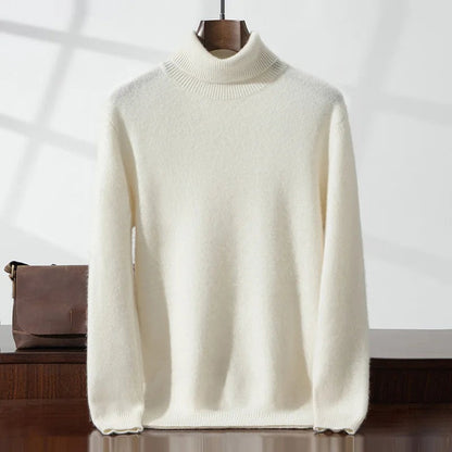 Spoleto Cashmere Turtleneck - Beige