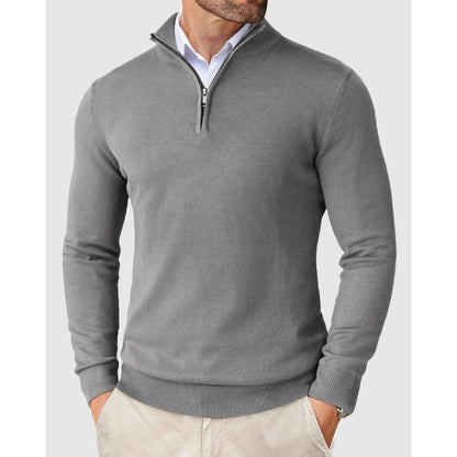 Stintino Zip Sweater - Gray