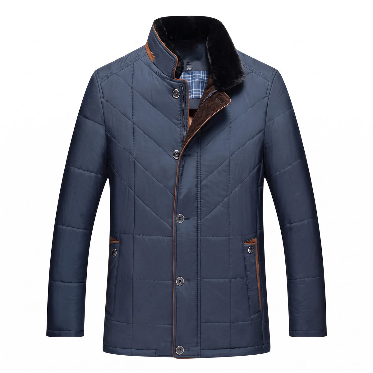 Sulmona Lined Stand-Collar Jacket - cover