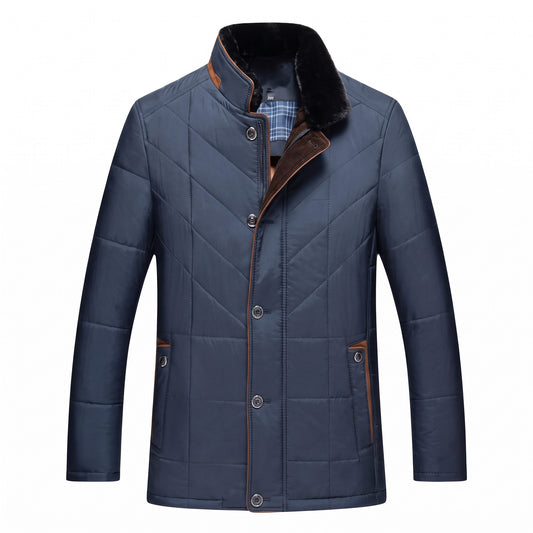 Sulmona Lined Stand-Collar Jacket - cover