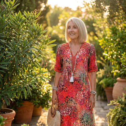 Summer Midi Dress - lifestyle