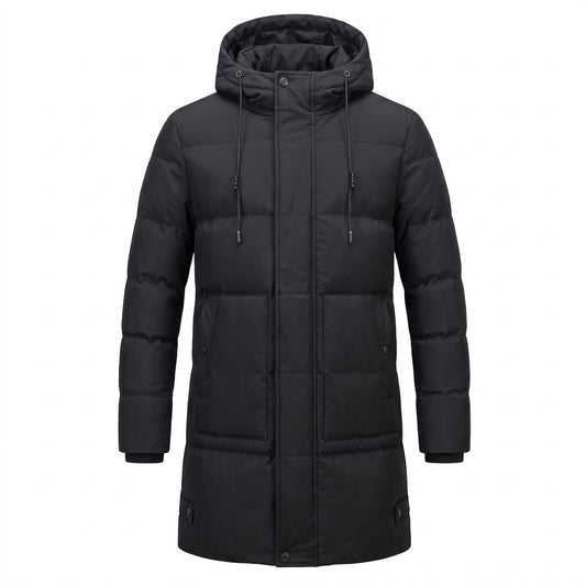 Tarvisio Long Hooded Puffer Coat - cover