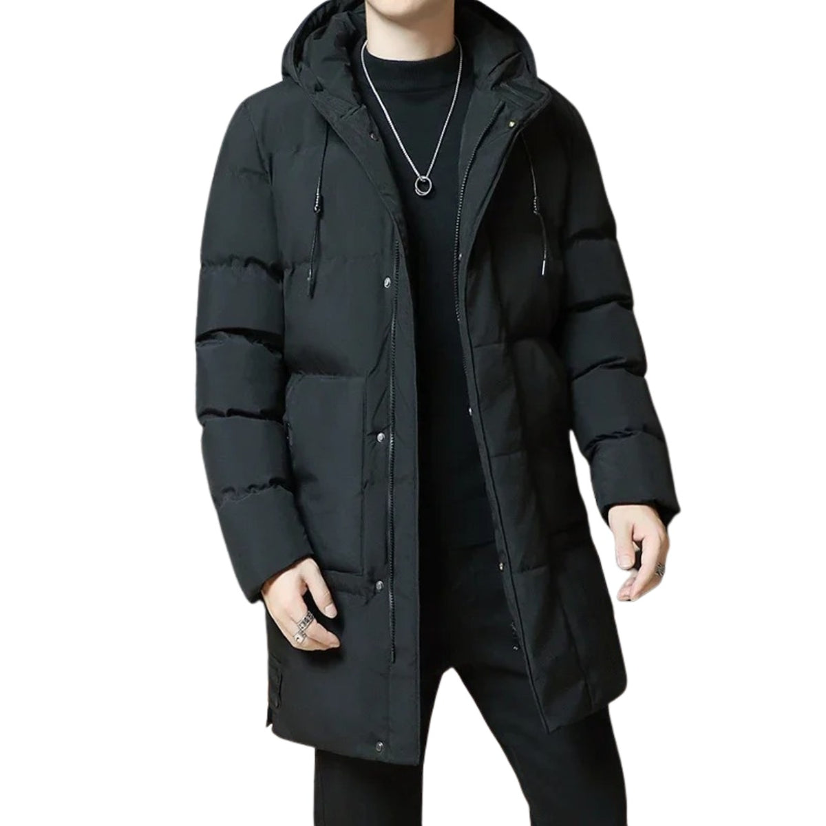 Tarvisio Long Hooded Puffer Coat - photo 1