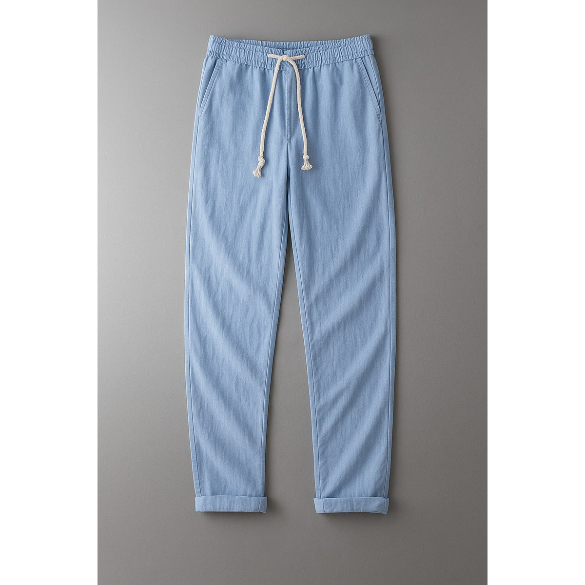 Tellaro Linen Pants - Blue