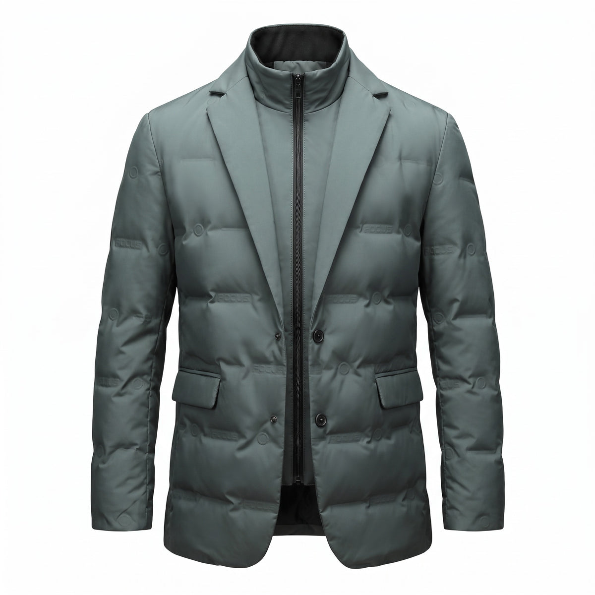 Terrasini Quilted Padded Blazer - cover