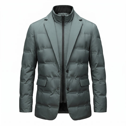 Terrasini Quilted Padded Blazer - cover