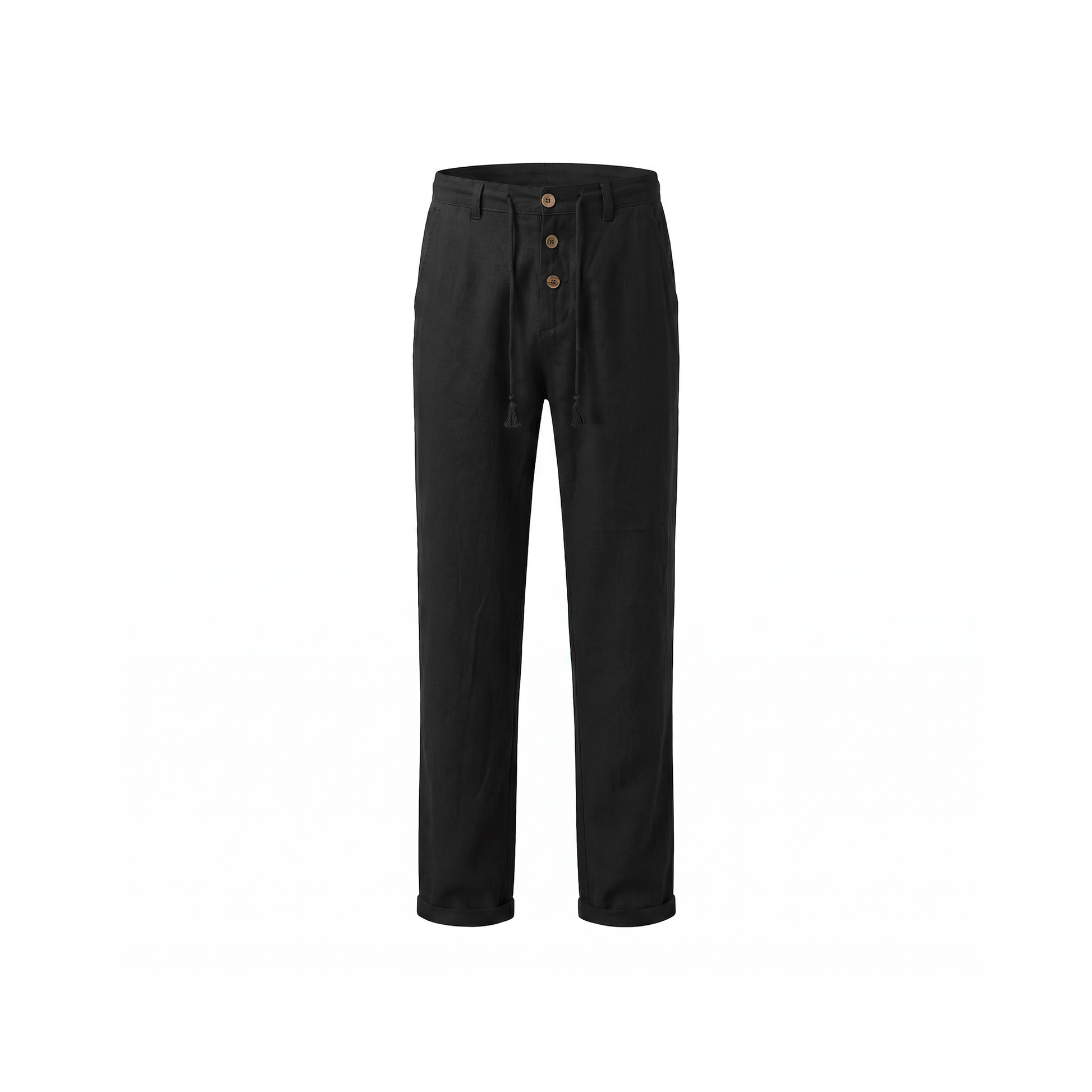 Tivoli Linen Pants - Black