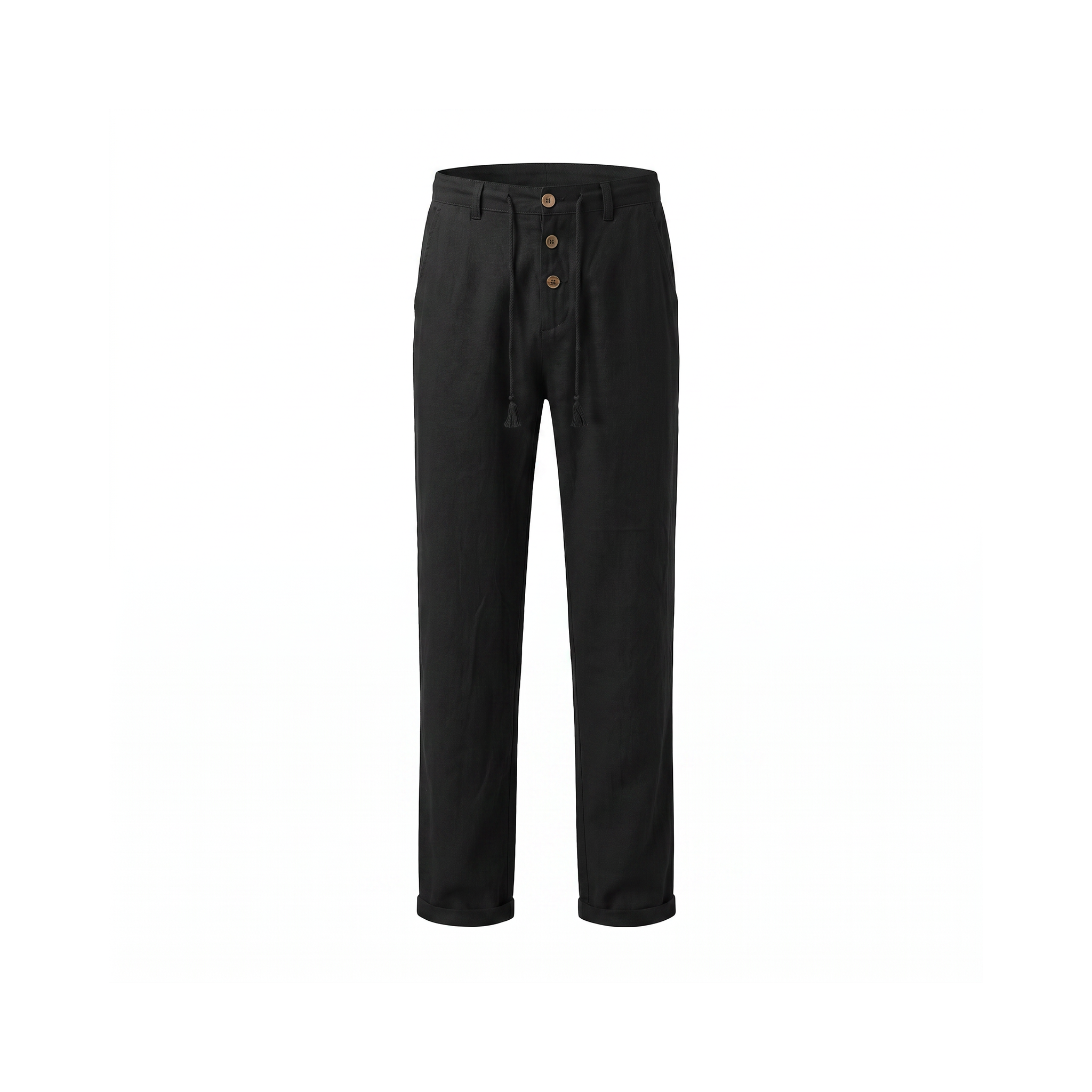 Tivoli Linen Pants - Black
