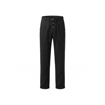 Tivoli Linen Pants - Black