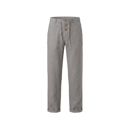 Tivoli Linen Pants - Grey