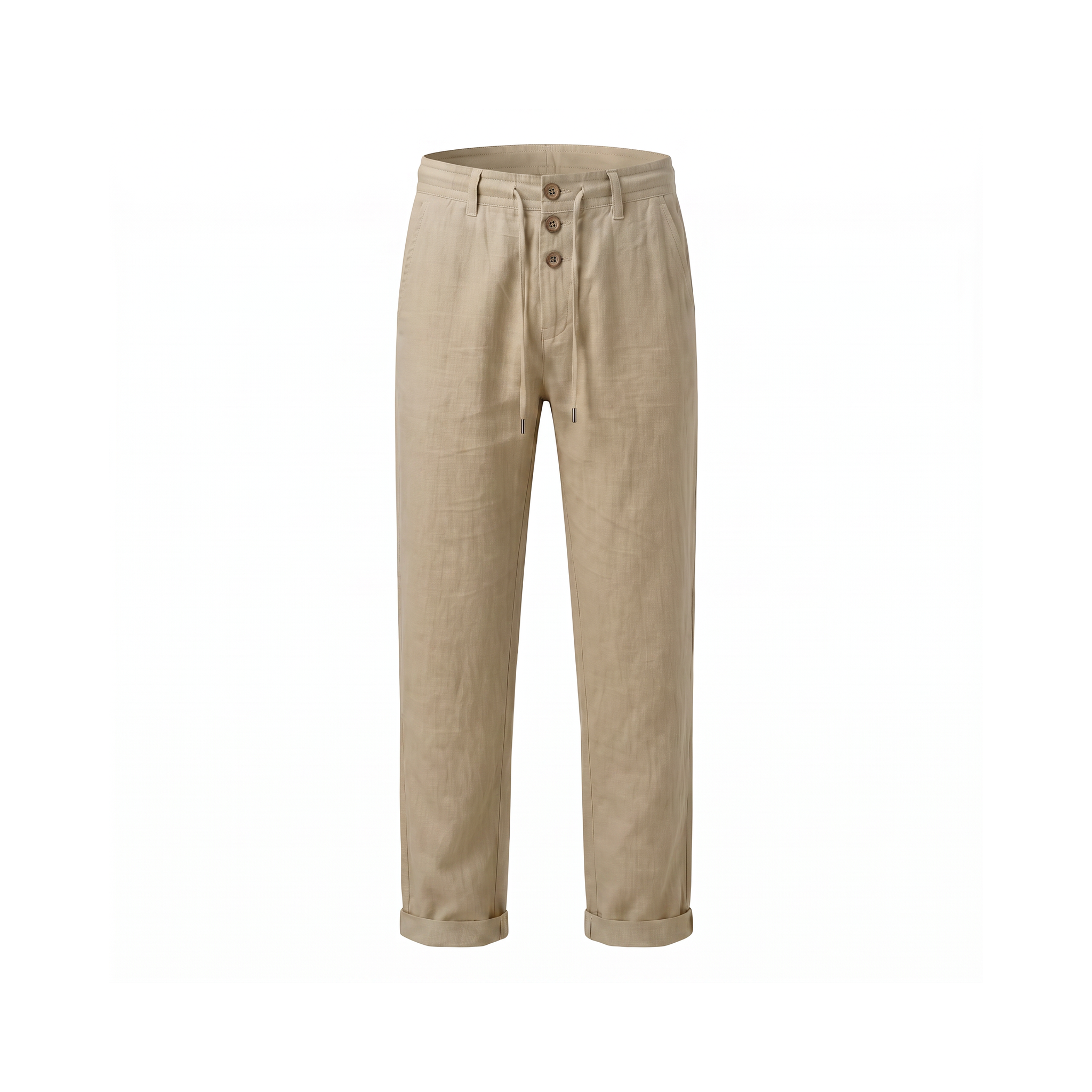 Tivoli Linen Pants - Khaki