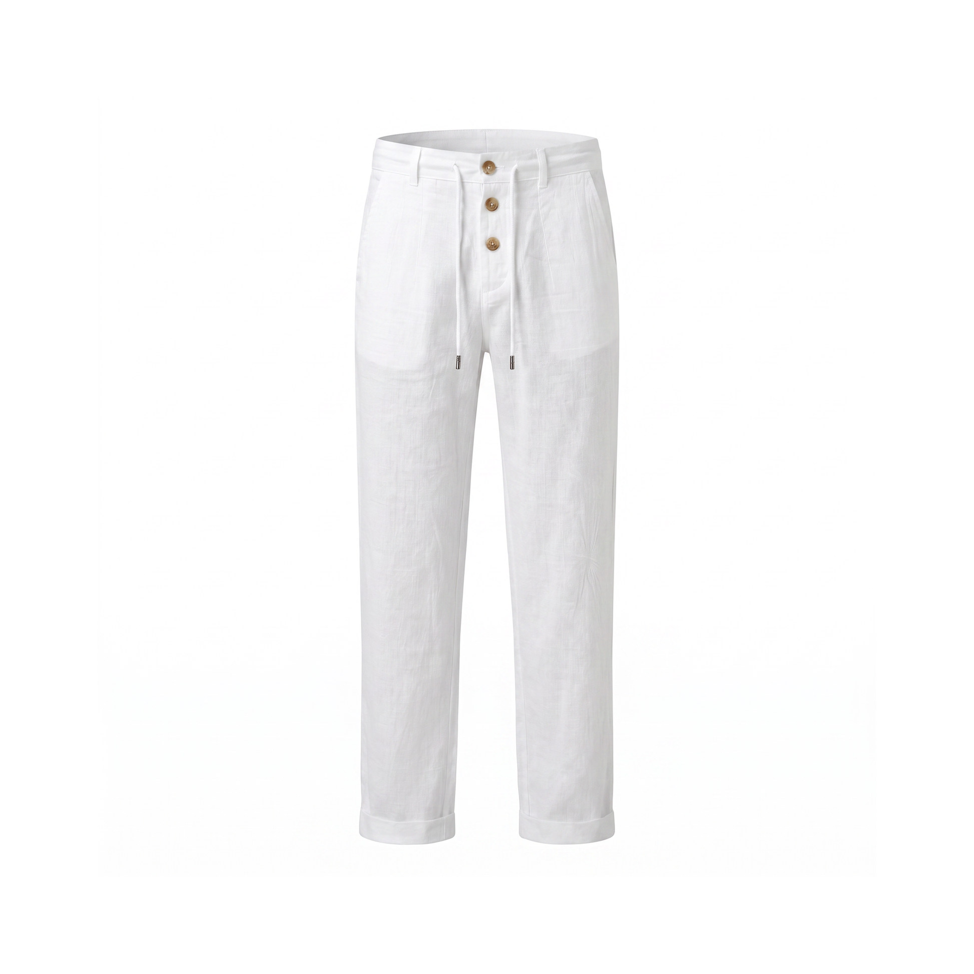 Tivoli Linen Pants - White