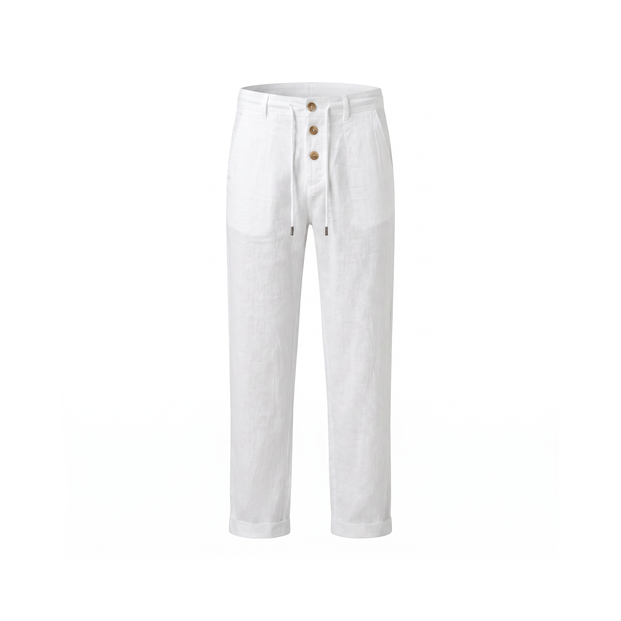 Tivoli Linen Pants - White