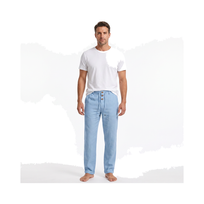 Tivoli Linen Pants - onmodel