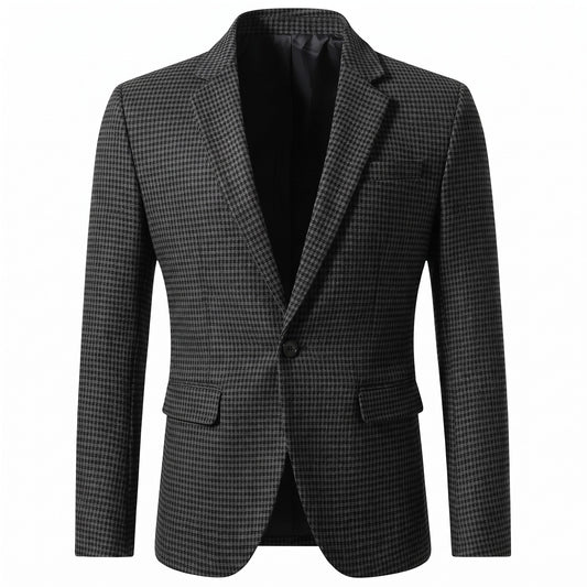 Tolentino Micro-Check Blazer - cover
