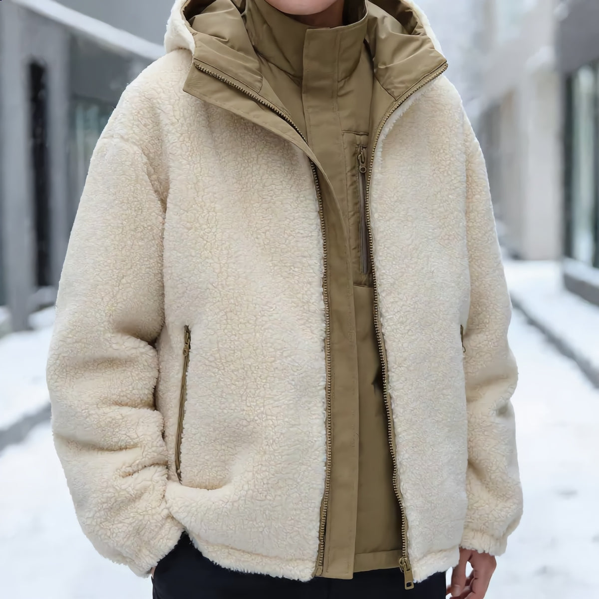 Torrile Reversible Fleece Puffer Jacket - photo 3