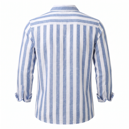Trieste Striped Shirt - back