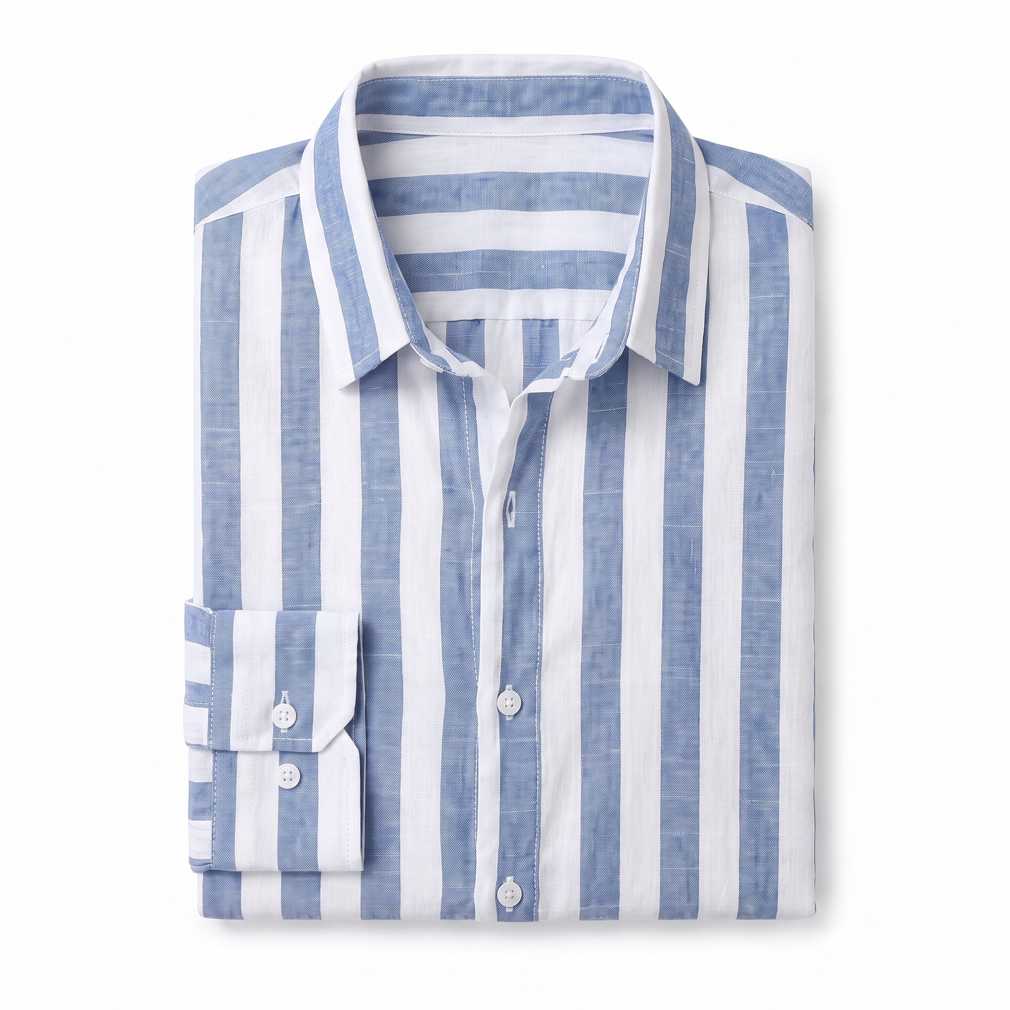 Trieste Striped Shirt - folded
