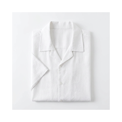 Tropea Linen Shirt - folded