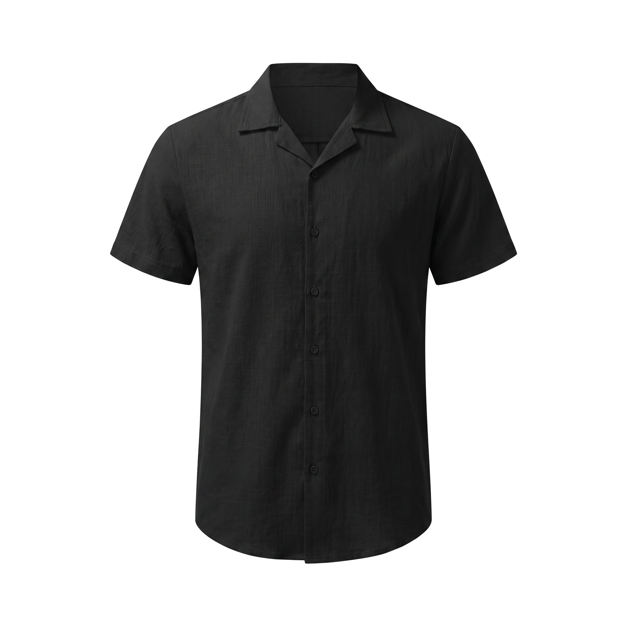Tropea Linen Shirt - Black