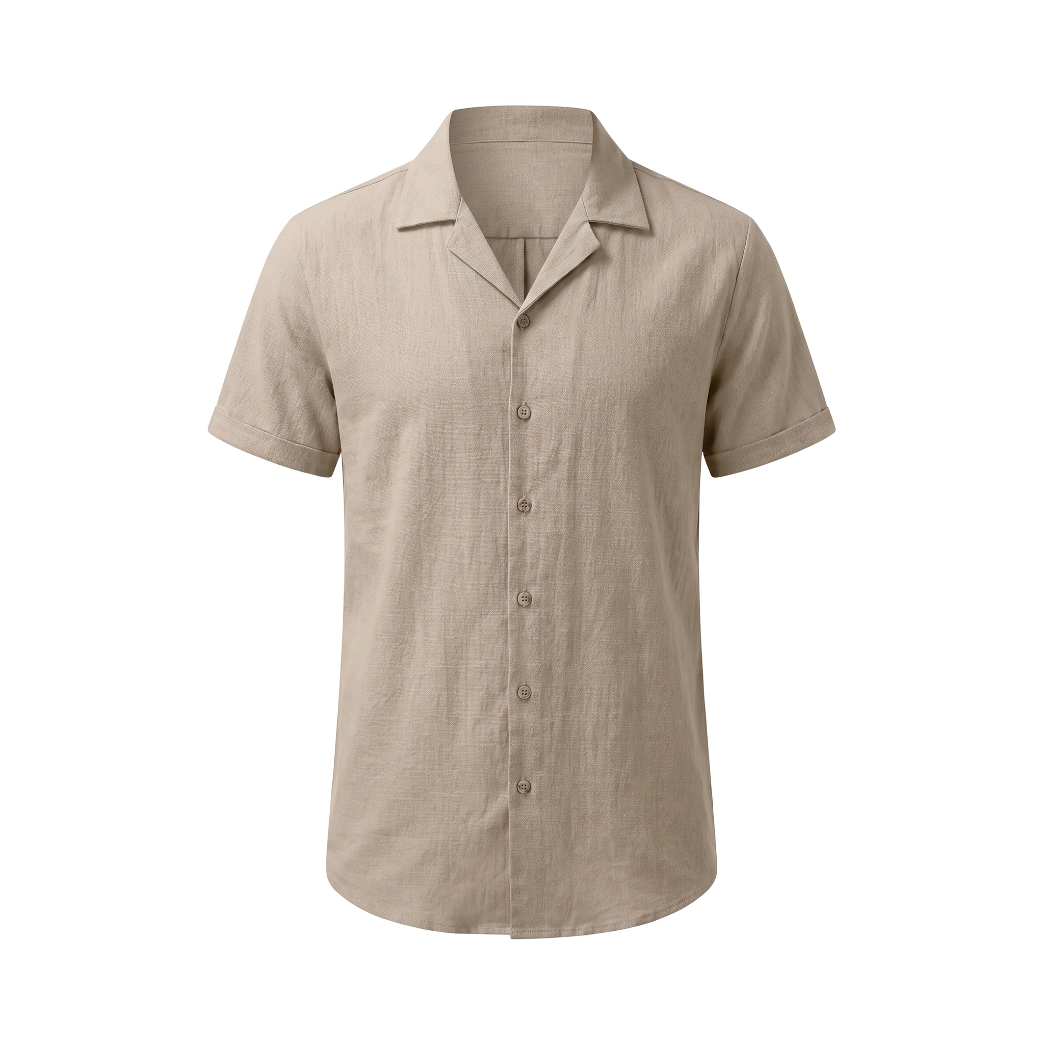 Tropea Linen Shirt - Khaki