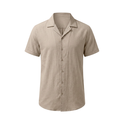 Tropea Linen Shirt - Khaki
