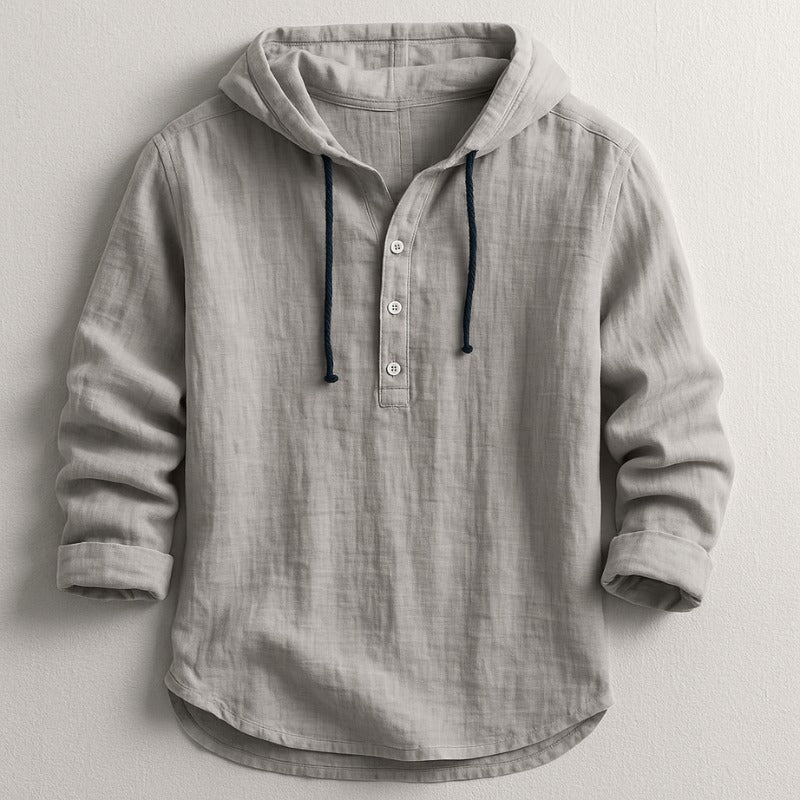Udine Hooded Knit - Grey