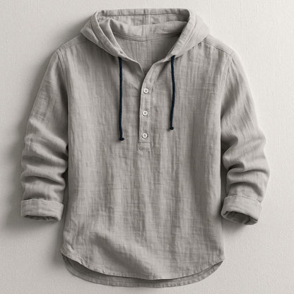 Udine Hooded Knit - Grey
