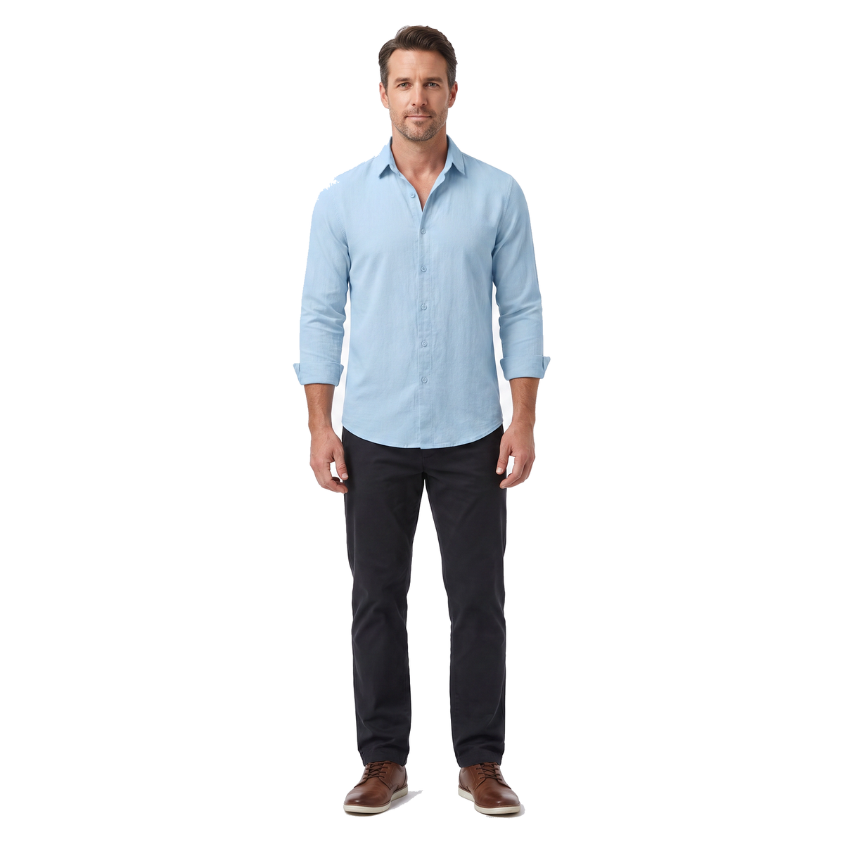 Urbino Cotton Shirt - onmodel