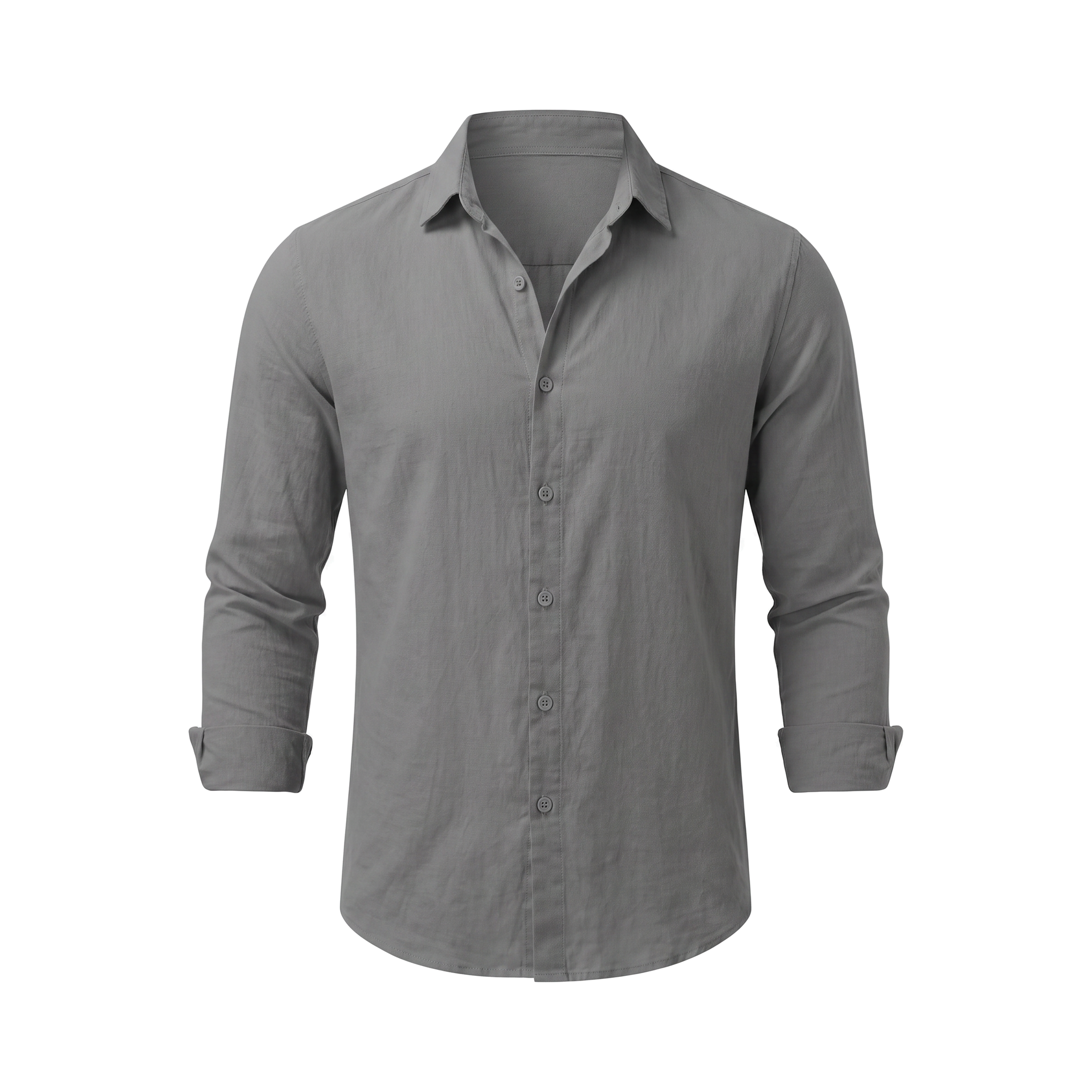 Urbino Cotton Shirt - Gray