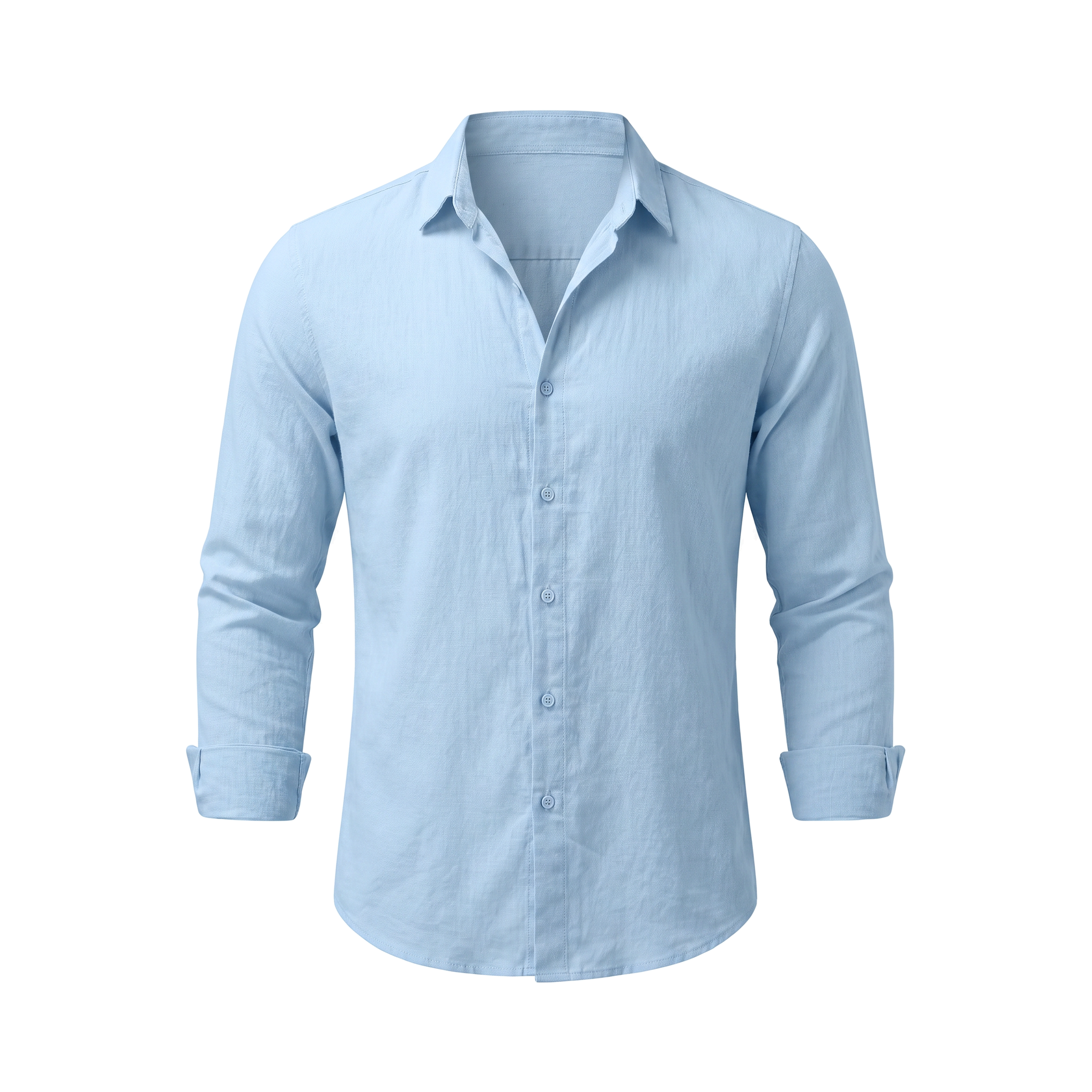 Urbino Cotton Shirt - Sky Blue