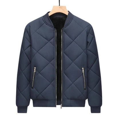 Valdagno Quilted Fleece-Lined Bomber Jacket - photo 1