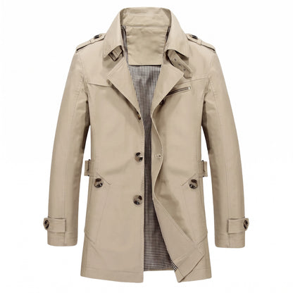 Varazze Single-Breasted Trench Coat - cover