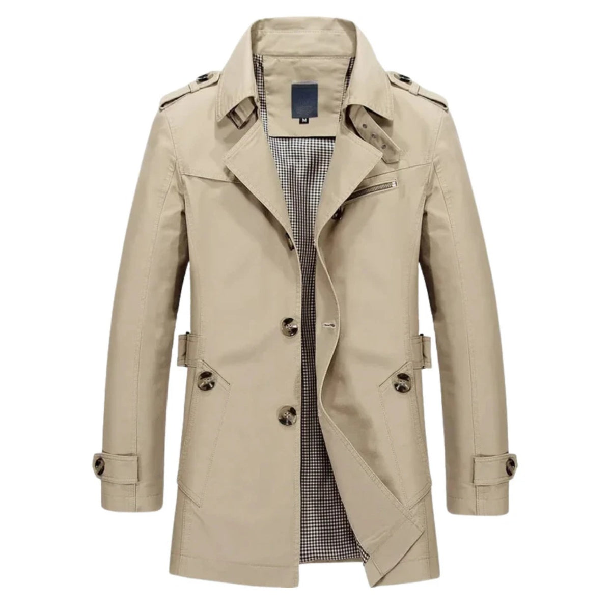 Varazze Single-Breasted Trench Coat - photo 1