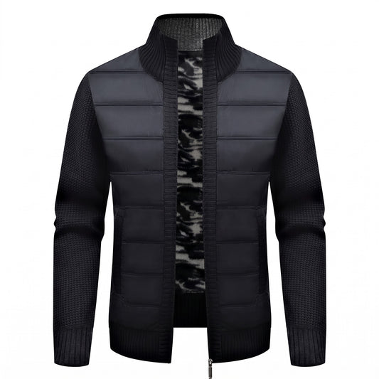Vasto Quilted Knit Hybrid Jacket - cover