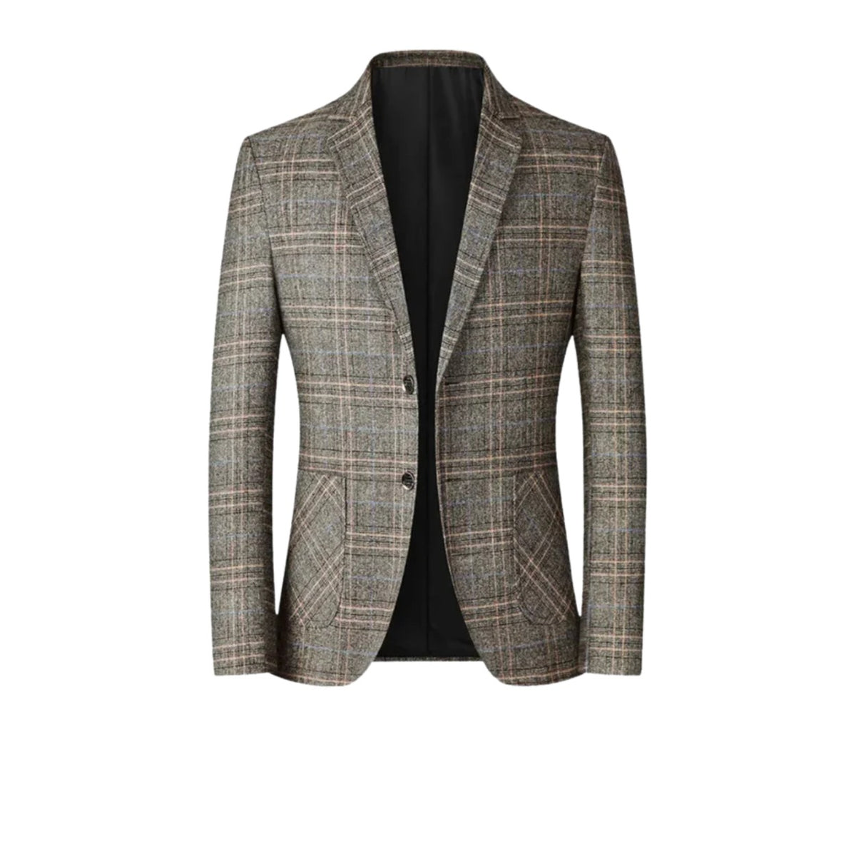 Velletri Check Two-Button Blazer - photo 1