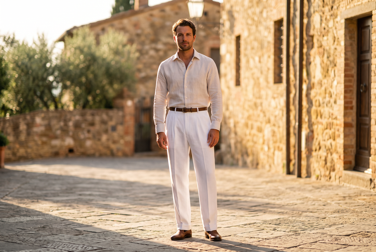 Vercelli Linen Pants