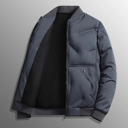 Vergiate Padded Baseball Jacket - Blue