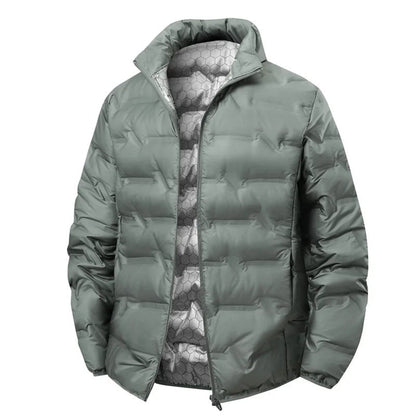 Vipiteno Stand-Collar Quilted Puffer Jacket - Green